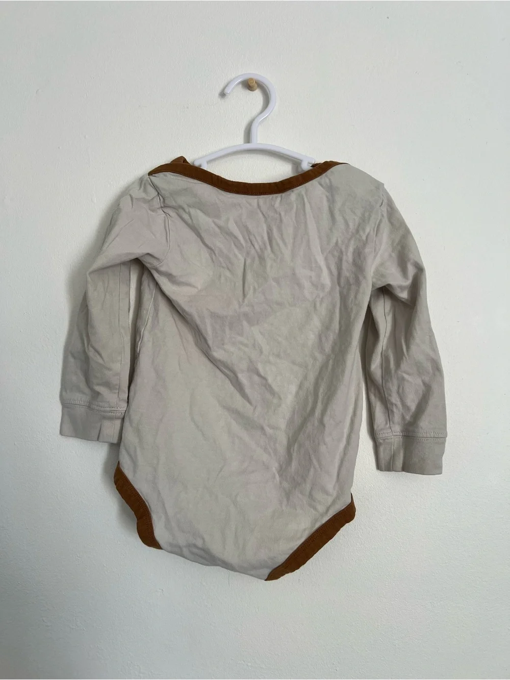 Carhartt Long Sleeve Bodysuit 24M Neutral Workwear Baby